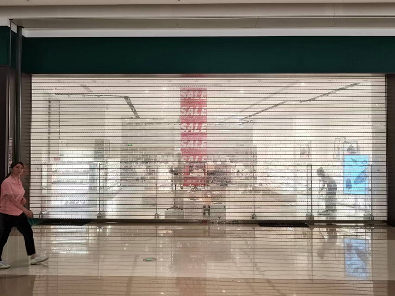 水晶折叠门的优点浅析